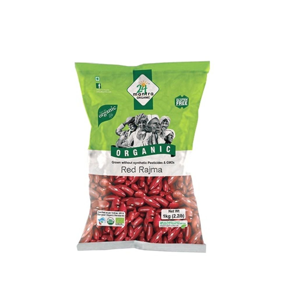 24 Mantra Organic Red Rajma