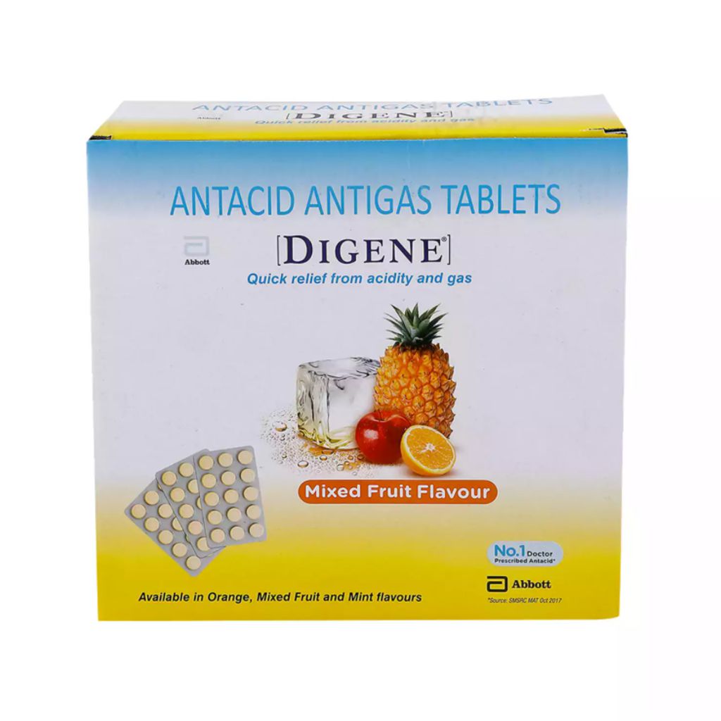 Abbott Digene Acidity and Gas Relief Tabs - 15 Tabs