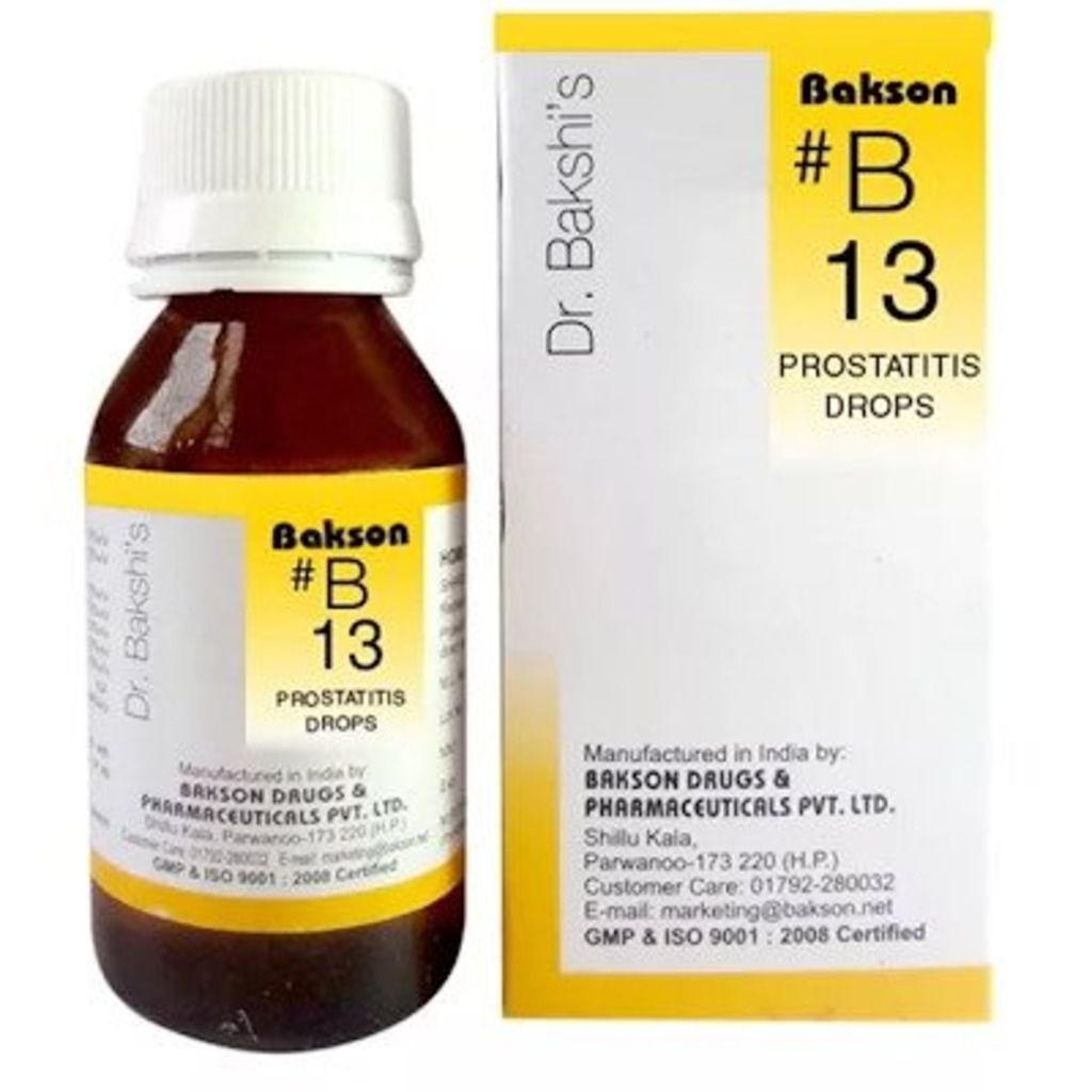 Bakson's B13 Prostatitis Drops