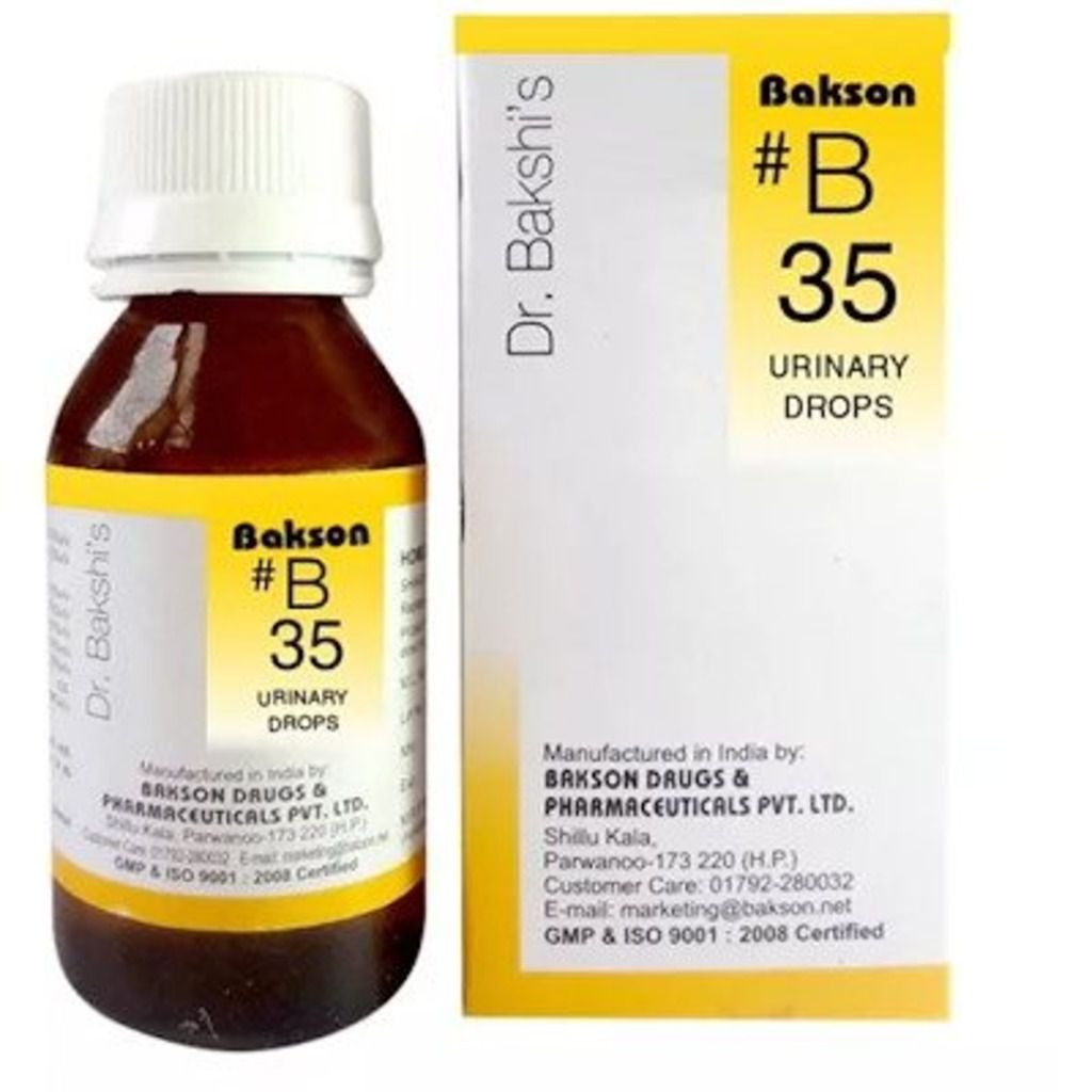 Bakson's B35 Urinary Drops