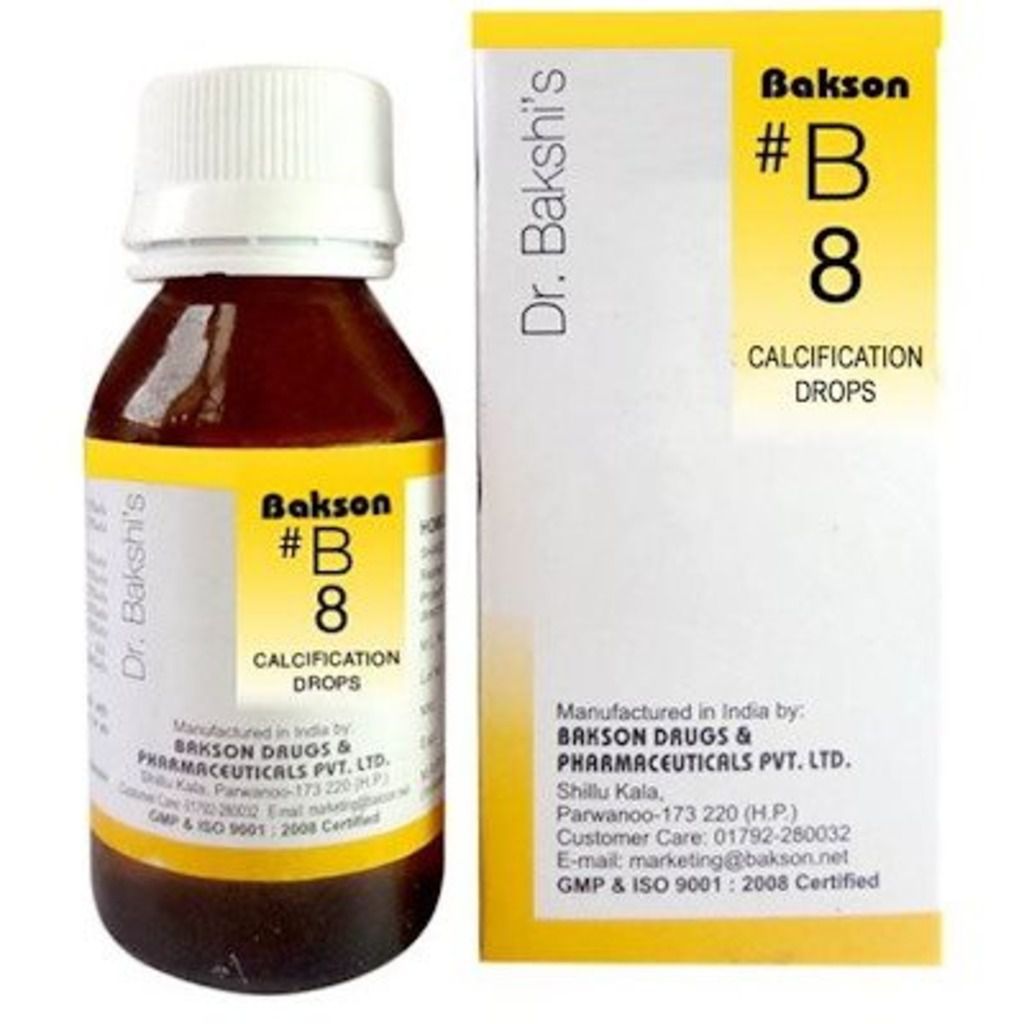 Bakson's B8 Calcification Drops