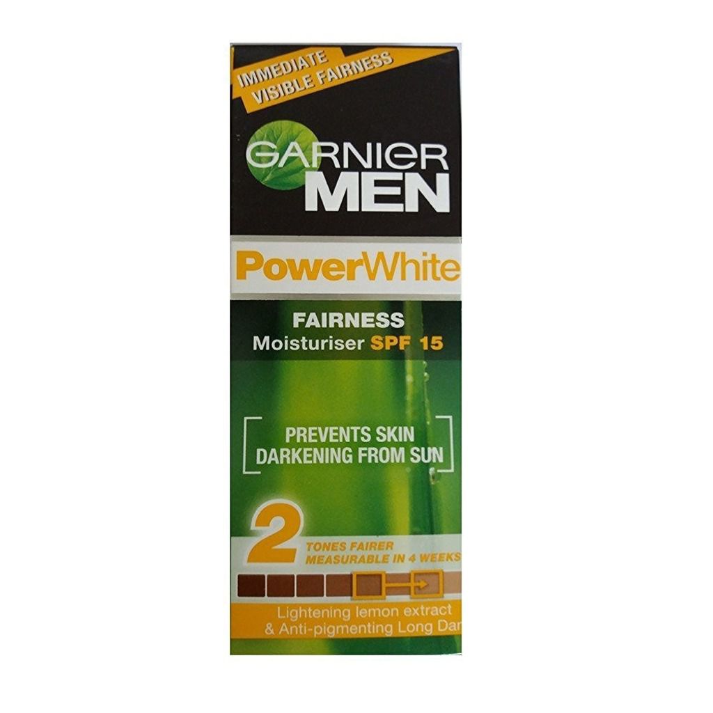 Garnier Men Power White Fairness Moisturiser SPF 15