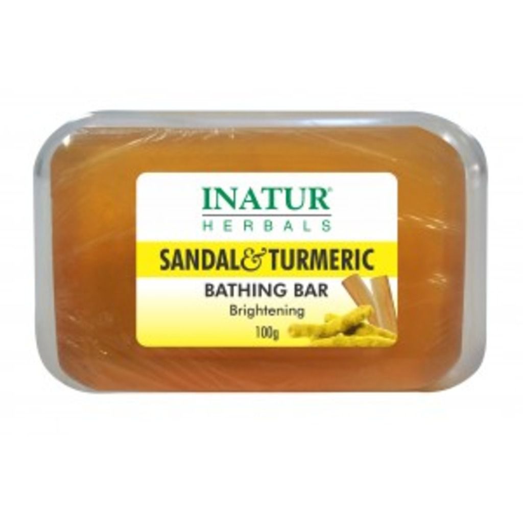 Inatur Sandal & Turmeric Bathing Bar