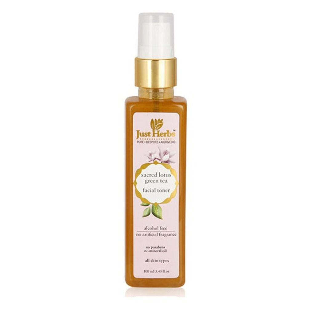 Just Herbs Kumuda - Sacred Lotus - Green Tea Skin Recovery Toner