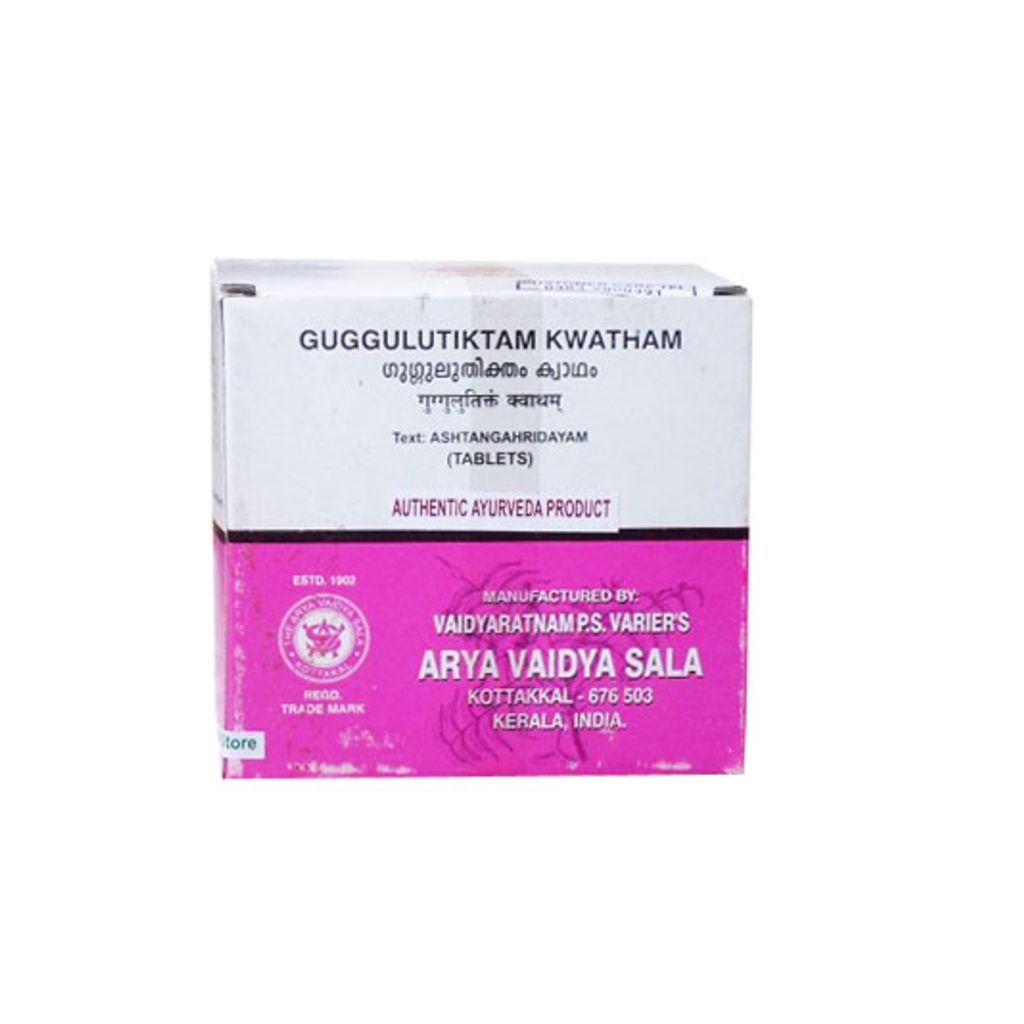 Kottakkal Ayurveda Gulgulutiktam Kwatham Tablets