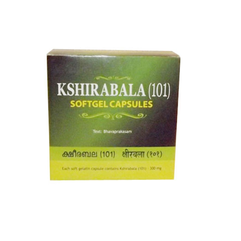 Kottakkal Ayurveda Kshirabala (101) Softgel Capsules