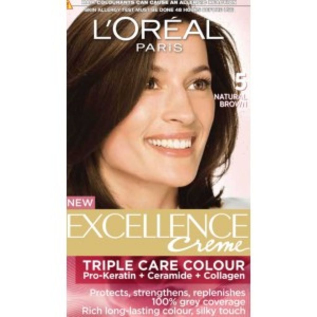 L'oreal Paris Excellence Creme Hair Color - 1 No (100 gm + 72 ml)