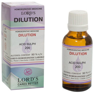 Lords Homeo Acid Sulph  - 30 ml