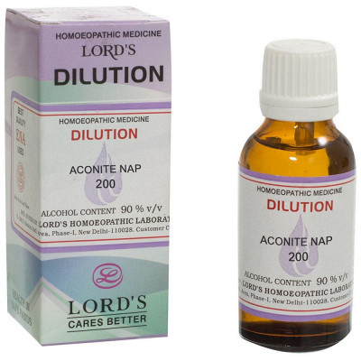 Lords Homeo Aconite Nap  - 30 ml