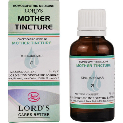 Lords Homeo Cineraria Mar Mother Tincture 