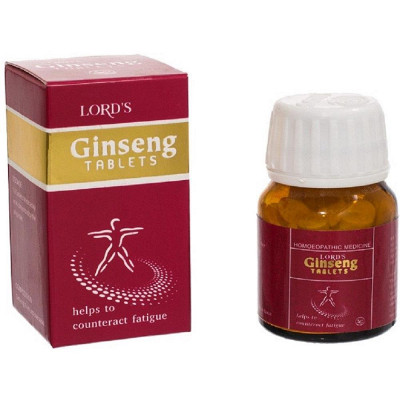 Lords Homeo Ginseng Tabs 