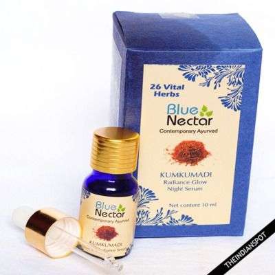 Blue Nectar Kumkumadi Radiance Glow Night Serum