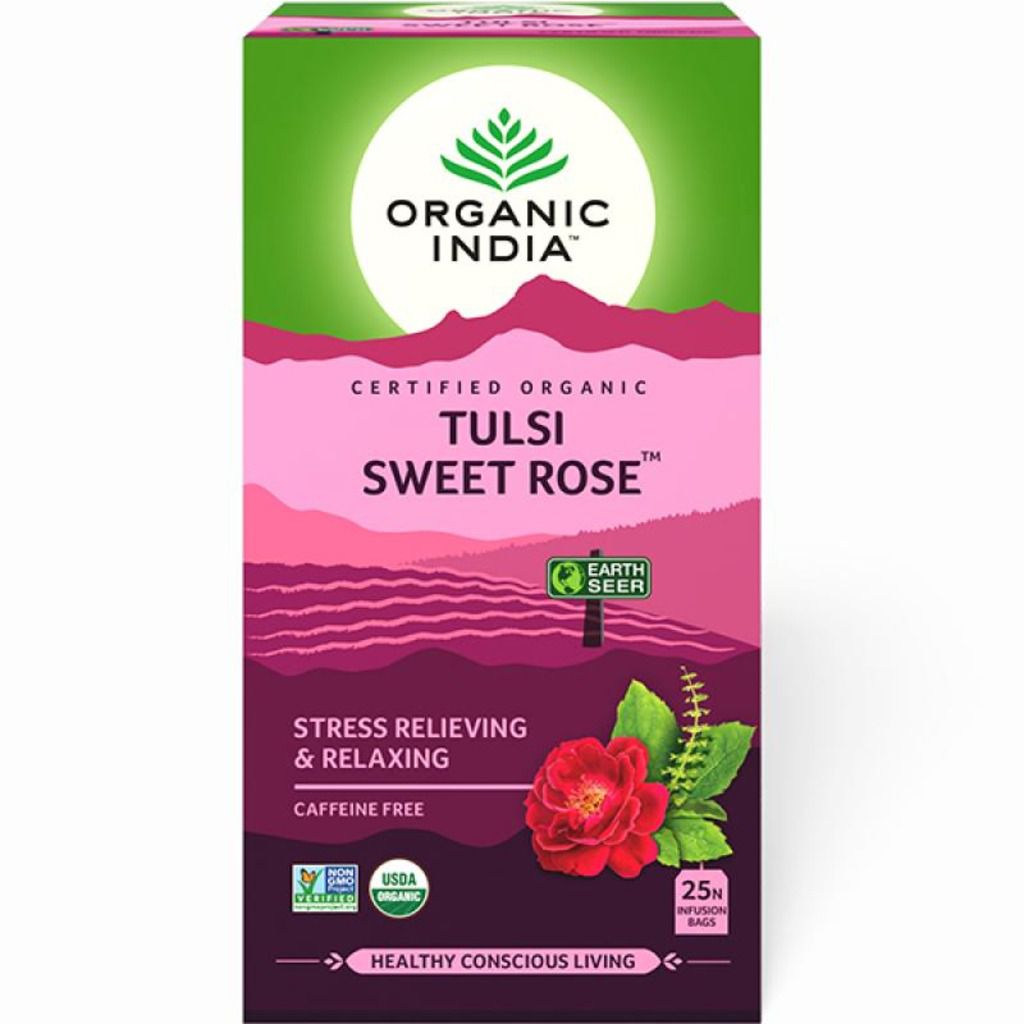 Organic India Tulsi Sweet Rose