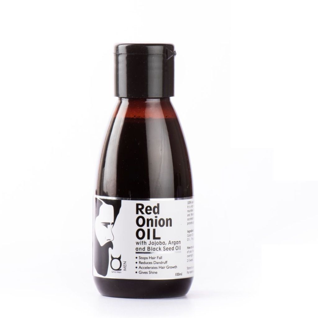 Qraa Men Red Onion Oil for Hair Regrowth