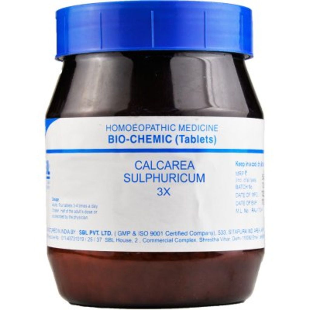 SBL Calcarea Sulphuricum - 450 gm