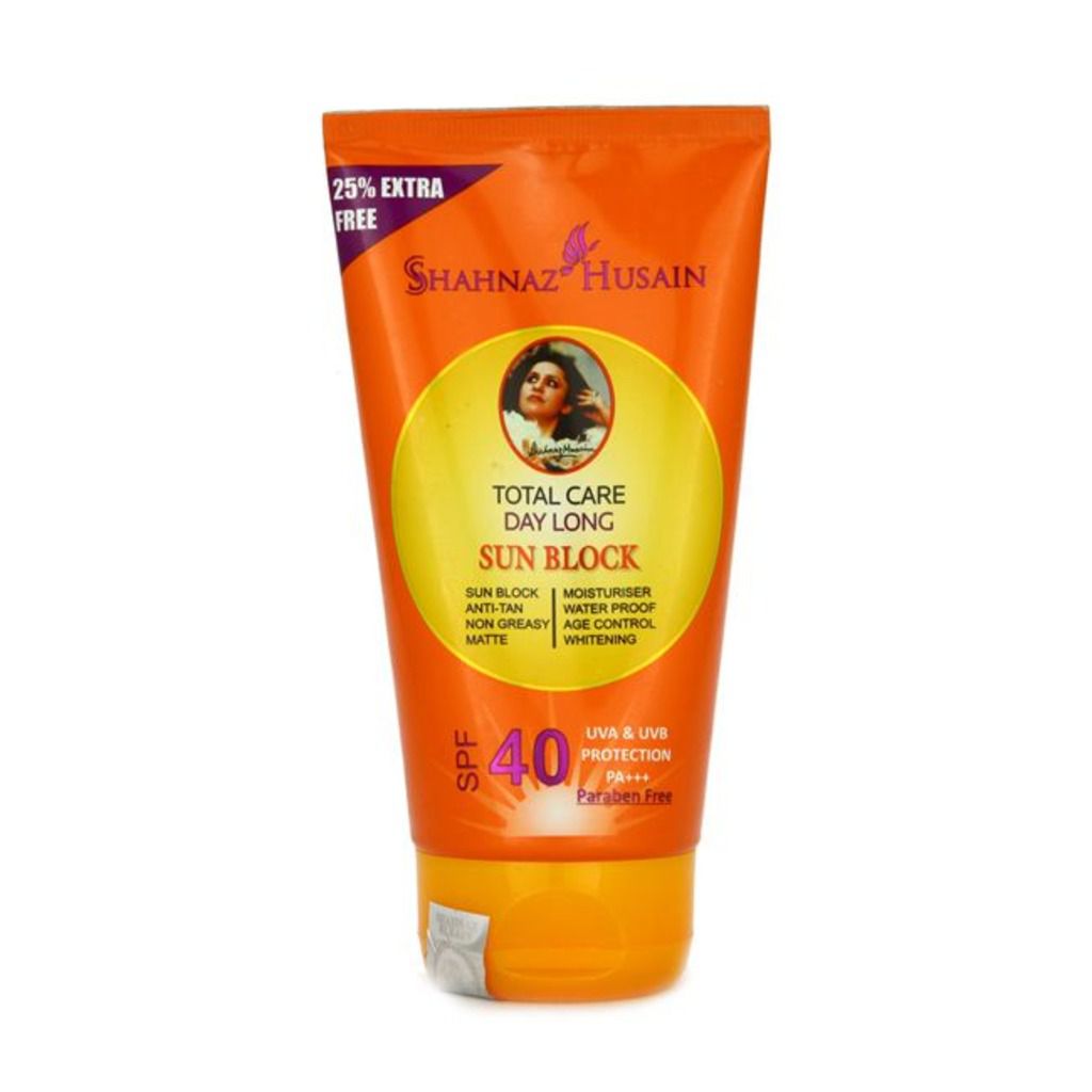 Shahnaz Husain Total Care Day Long Sun Block SPF 40