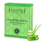 Sattvik Organics Aloe Vera Gentle Anti Aging Soap