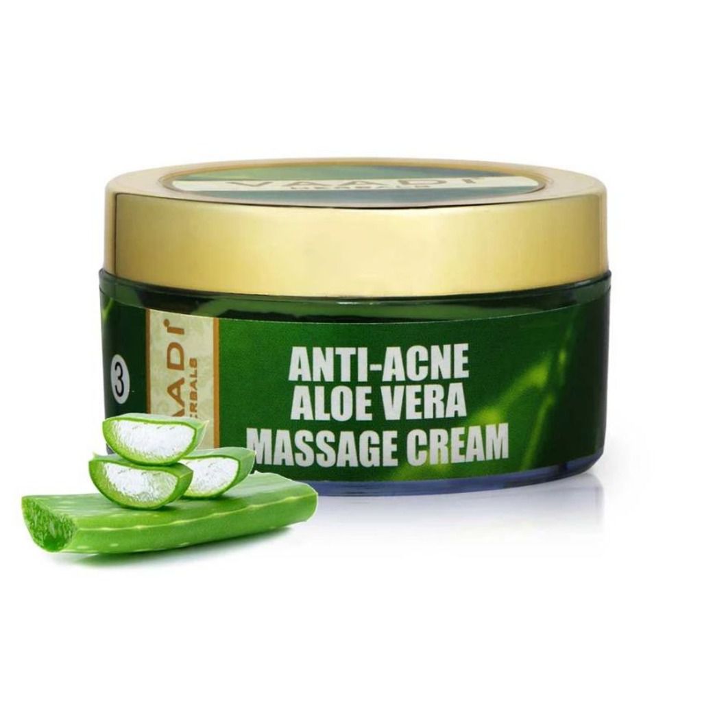 Vaadi Herbals Anti - Acne Aloe Vera Massage Cream