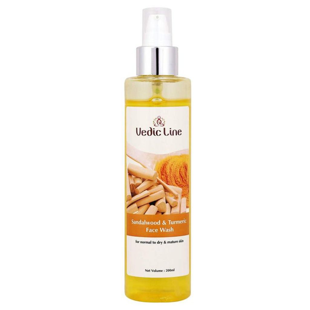 Vedicline Sandalwood And Turmeric Face Wash 