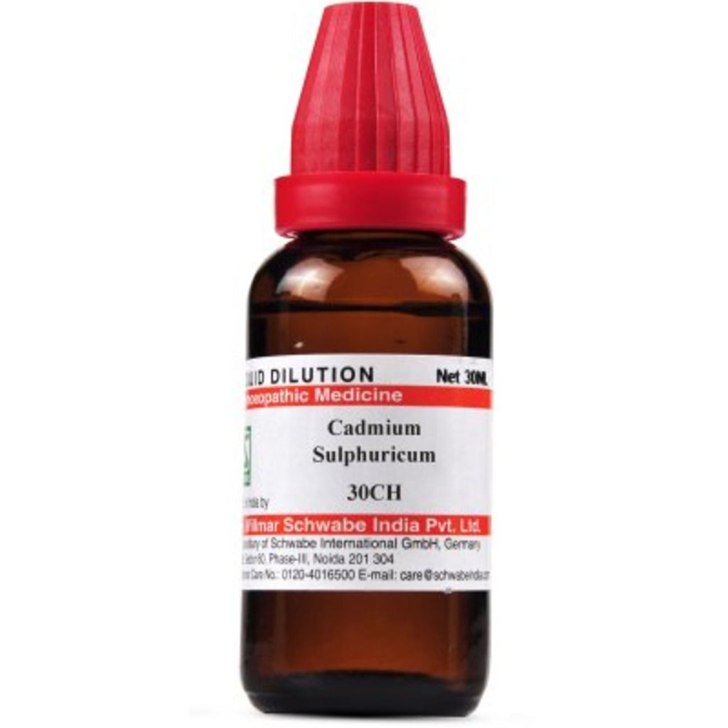 Willmar Schwabe India Cadmium Sulphuricum - 30 ml